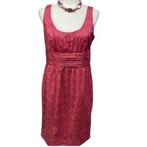 Loft Eyelet Dusty Rose Dress